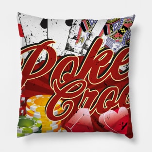 Poker Crook Full House Pillow