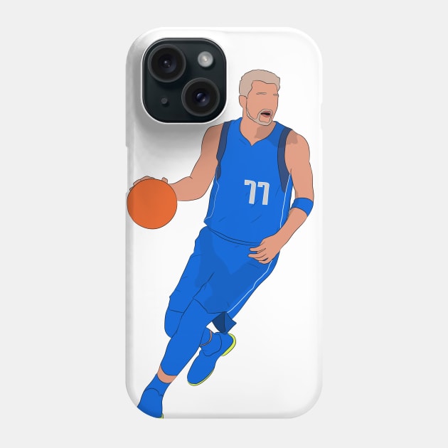 Luka Doncic Phone Case by SickSticksCo