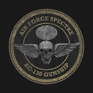 AIR FORCE AC130 SKULL T-Shirt