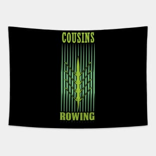 Cousins Rowing T-shirt Tapestry