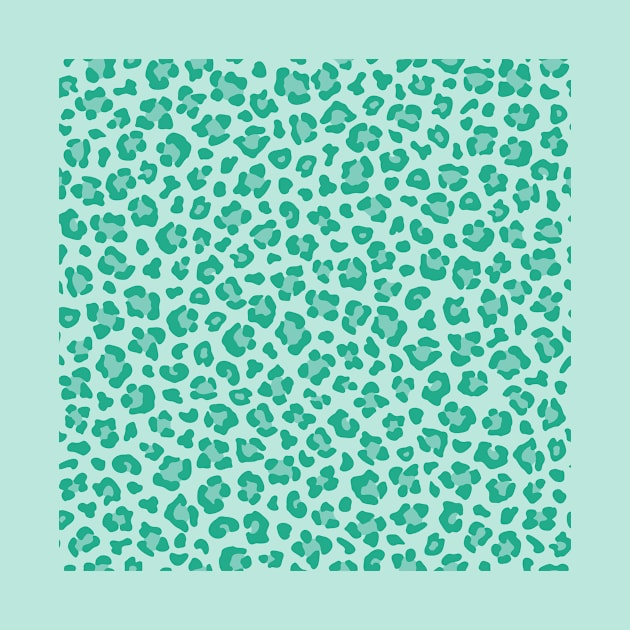 Green Leopard Print by Ayoub14