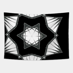 50C Unique Black White Abstract Mandala Tapestry