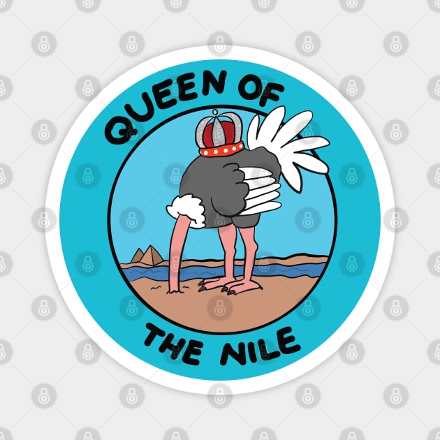 Queen of the Nile Magnet by Ayeletbarnoy