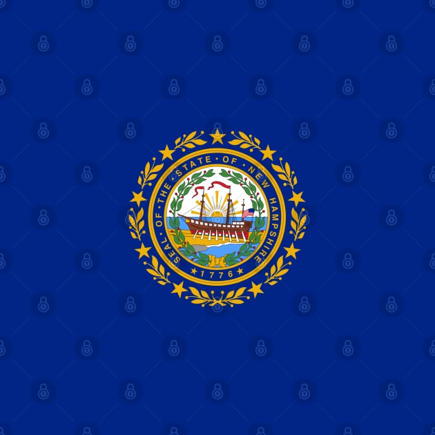 Flag of New Hampshire by brigadeiro