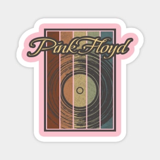 Pink Floyd Vynil Silhouette Magnet