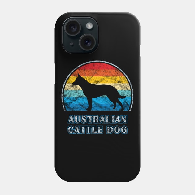 Australian Cattle Dog Vintage Design Phone Case by millersye