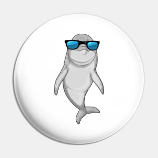 Dolphin Sunglasses Pin