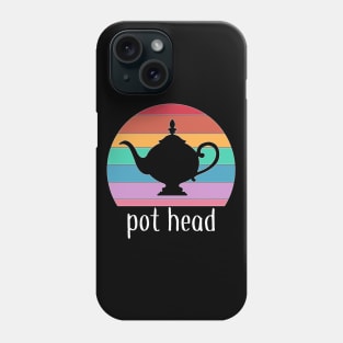 Tea Pot Head Rainbow Phone Case