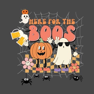 Here for the boos cute retro T-Shirt