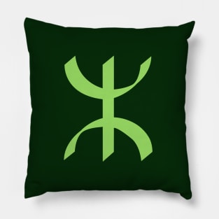 Green TIFINAGH - Berber Tifinagh - Amazigh Tifinagh Pillow