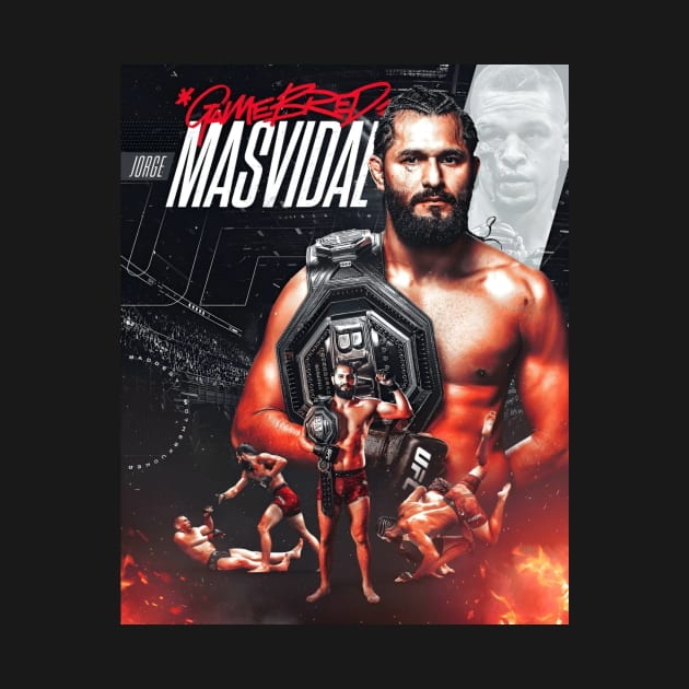 Jorge 'Gamebred' Masvidal by Fit-Flex