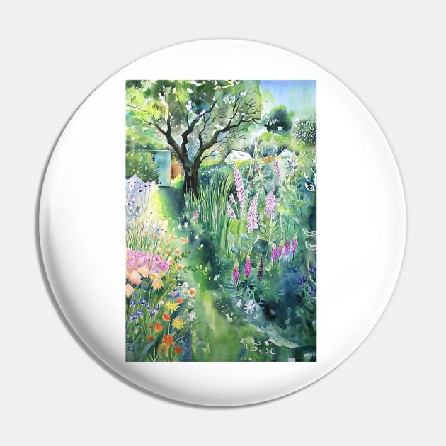 Garden Pin by IanMitchellart