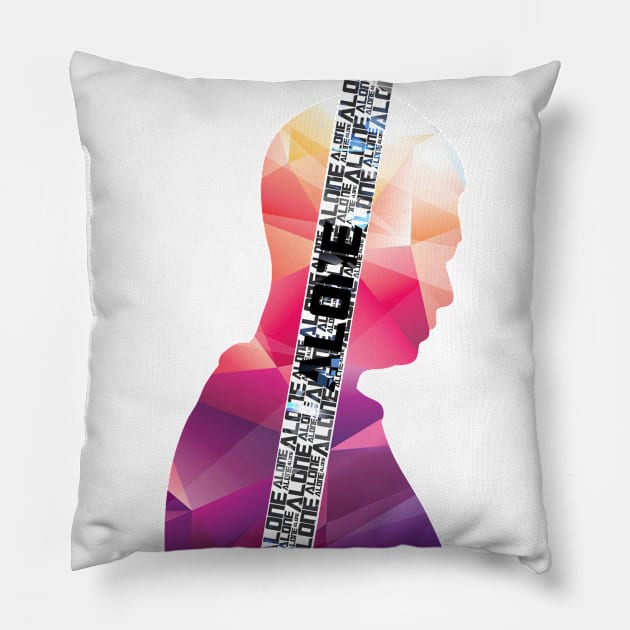 alone 2 - t-shirt Pillow by INDONESIA68