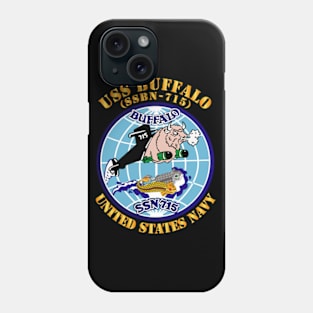 USS Buffalo  (SSBN 715) Phone Case