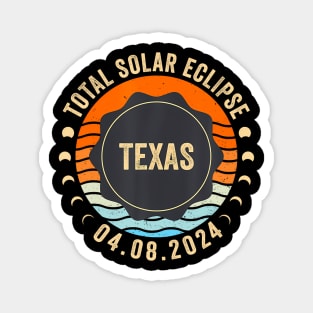 Texas Total Solar Eclipse April 8 2024 Astronomy Fans Magnet