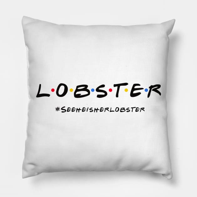 Lobster Pillow by NihatGokcenArt