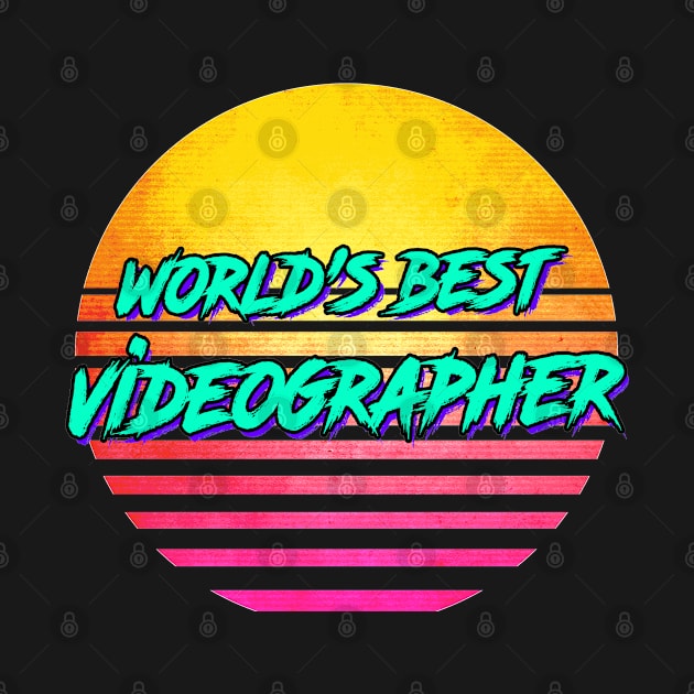 Funny Videographer Retro 1980s Gift by GWENT