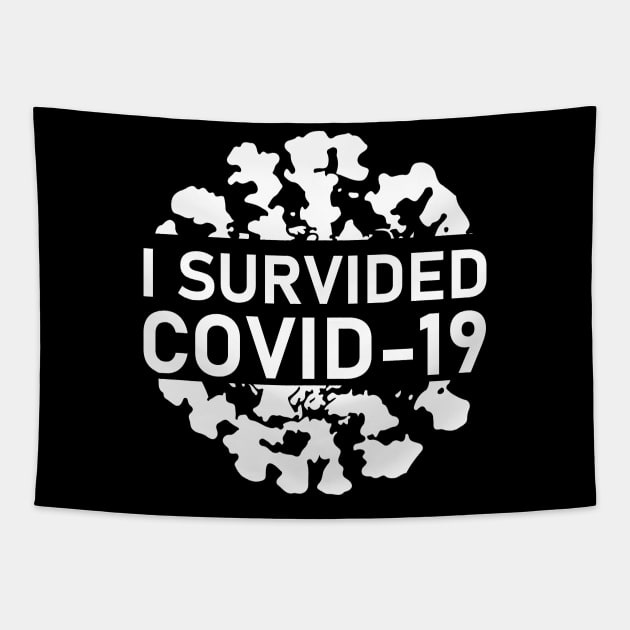 I survived covid 19 Tapestry by pplotaz