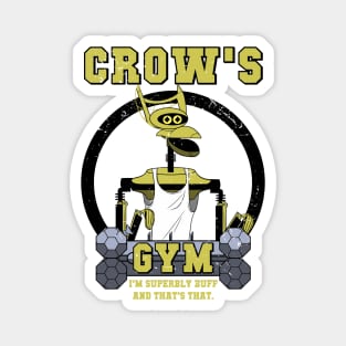 The Gym Of Love (Crow) Magnet