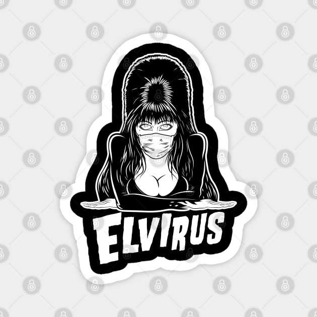 Elvirus Magnet by Vamplify