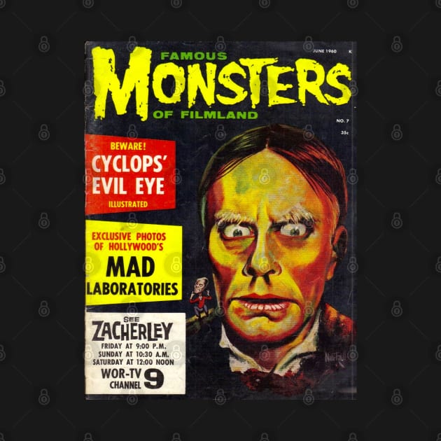 Famous Monsters of Filmland - Zacherley by TheArtOfBrooklyn