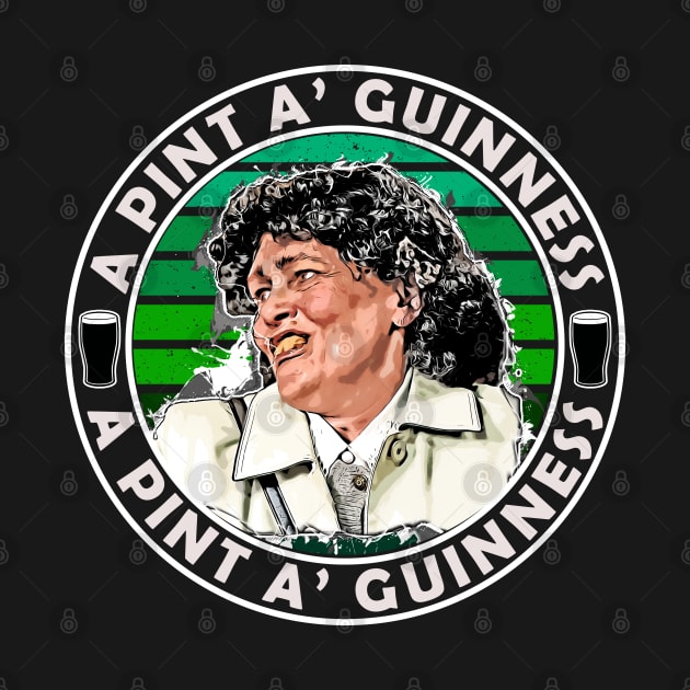 Still Game Edith Pint Of Guinness by LittleBoxOfLyrics