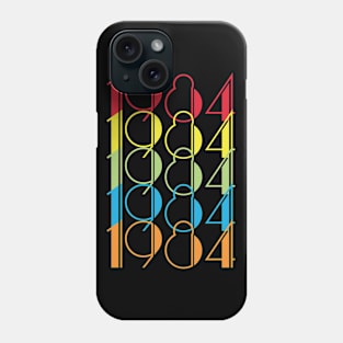 VINTAGE T-SHIRT Birthday 1984 Phone Case