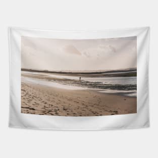 Alvor Algarve Portugal Sunset Beach Tapestry