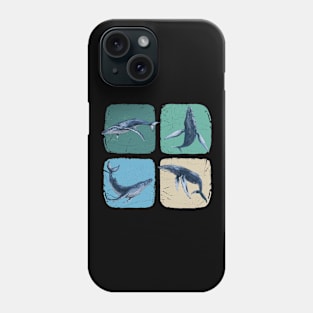 Funny Humpback Whale Watching Phone Case