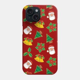 Christmas Icons Pattern Phone Case