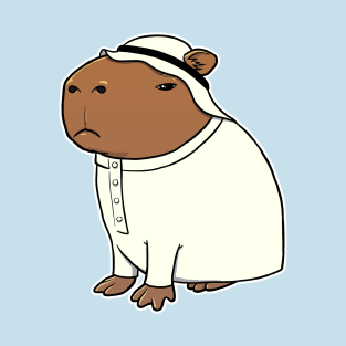 Capybara in a Thawb T-Shirt