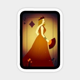 Queen of Diamonds Magnet