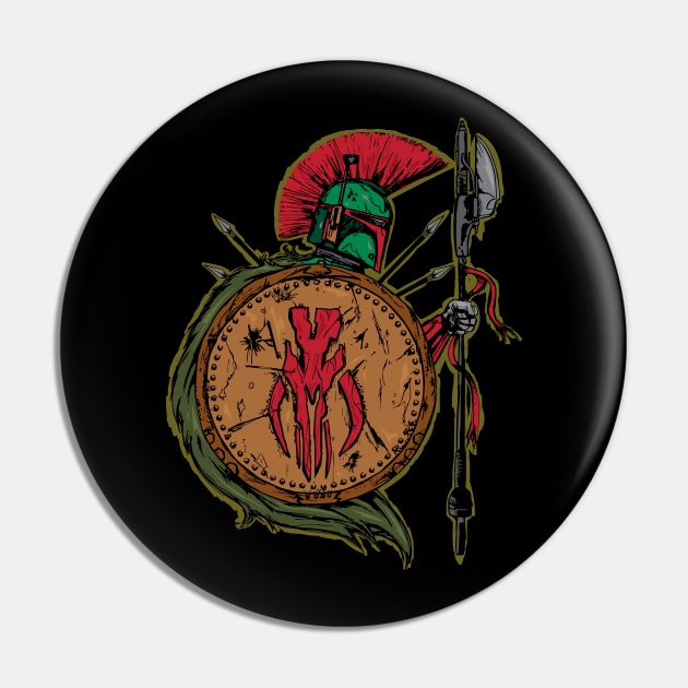 Spartan Pin by MatamorosGraphicDesign