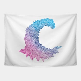 Crystal Wave Tapestry