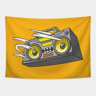 Boombox Tapestry