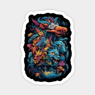 Zoomorphic Beasts - Dragons Festival Magnet