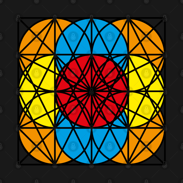 Stained Glass Metatron by Lumina