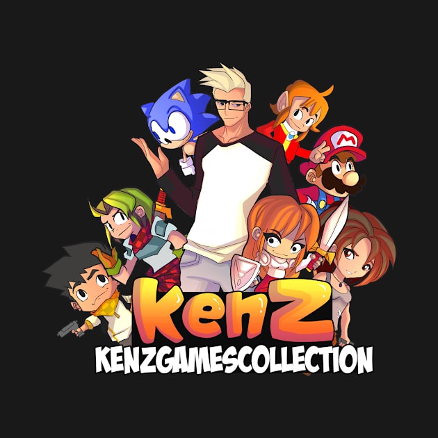 KenzGamesCollection T-Shirt #1 by KenzGamesCollection