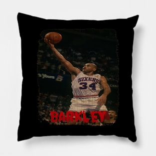 Charles Barkley Vintage Pillow