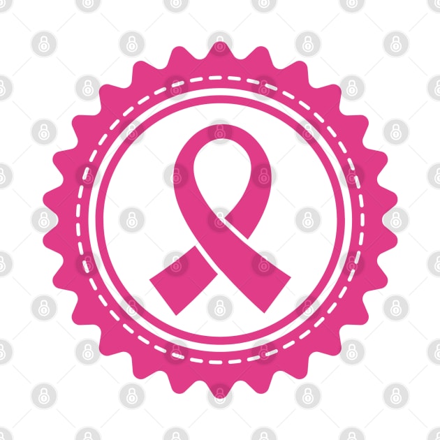 Pink Ribbon Logo by Hayden Mango Collective 