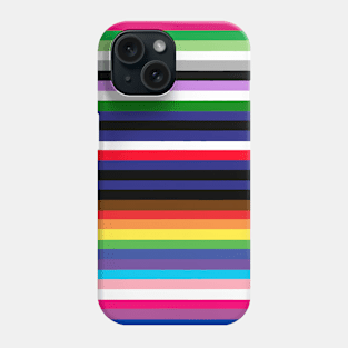 Pride and Proud Together Stripes Phone Case