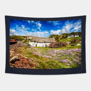 Hope Cove Cottage Tapestry