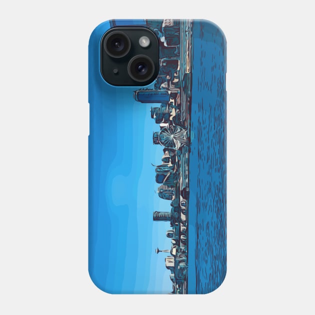 Seattle Phone Case by WelshDesigns