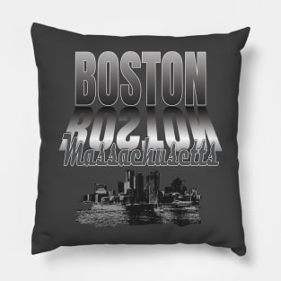 Boston Massachusetts Pillow