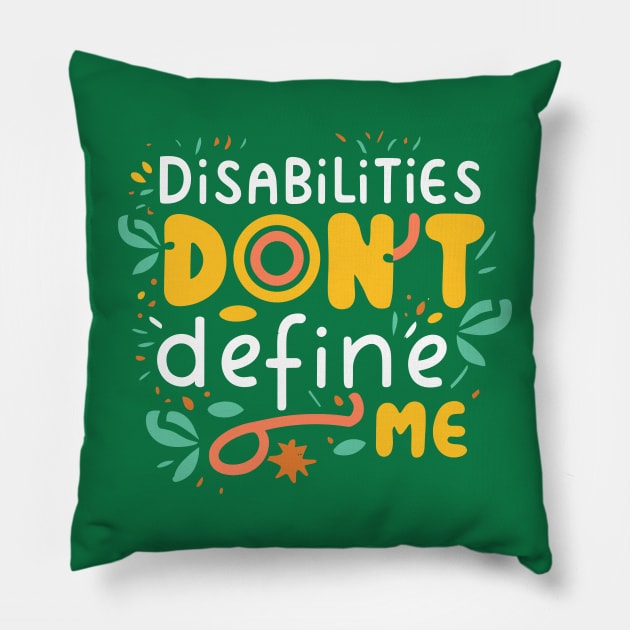 Day of Persons with Disabilities - December Pillow by irfankokabi