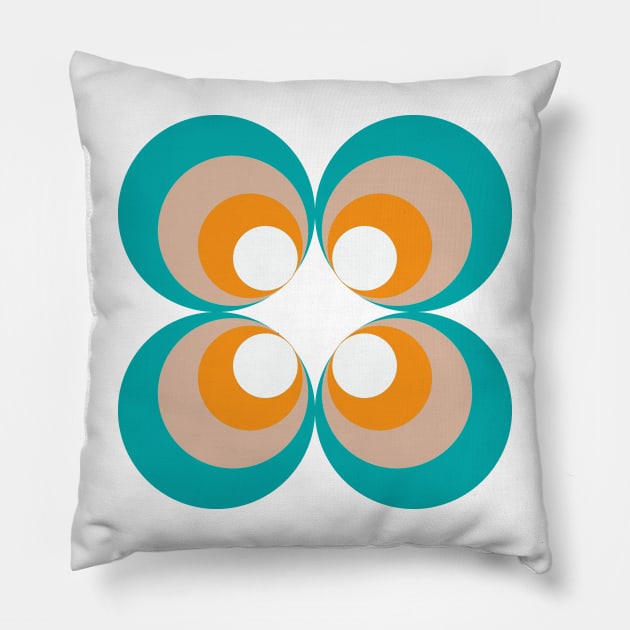 Feelin' Groovy Pillow by MarbleCloud