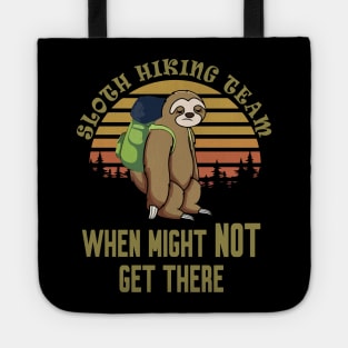 Sloth Hiking Team Tote