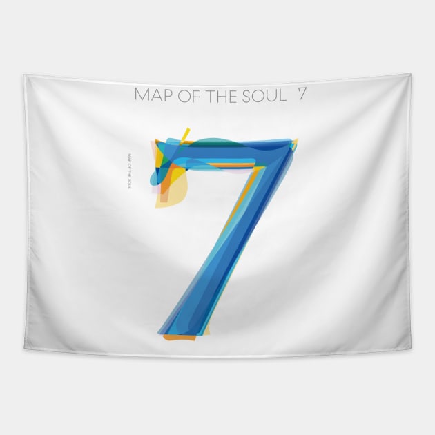 BTS (Bangtan Boys) Map of The Soul 7 Tapestry by iKPOPSTORE