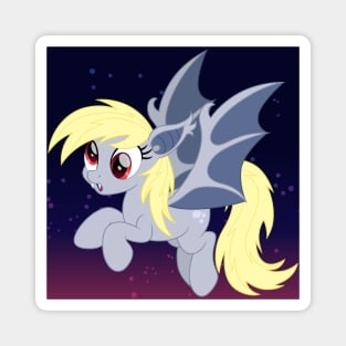 Muffins bat pony scene Magnet