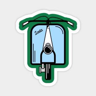 Retro scooter Magnet